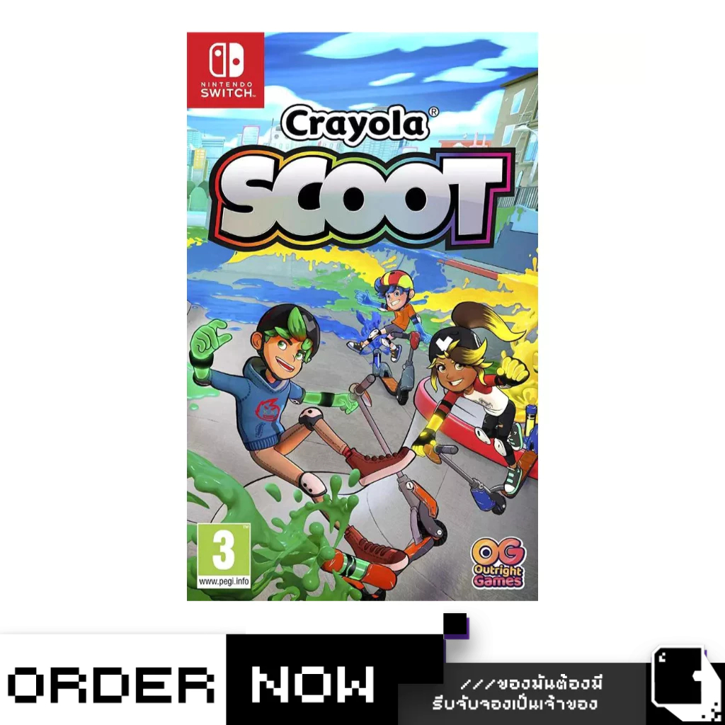 Nintendo Switch™ Crayola Scoot (By ClaSsIC GaME)