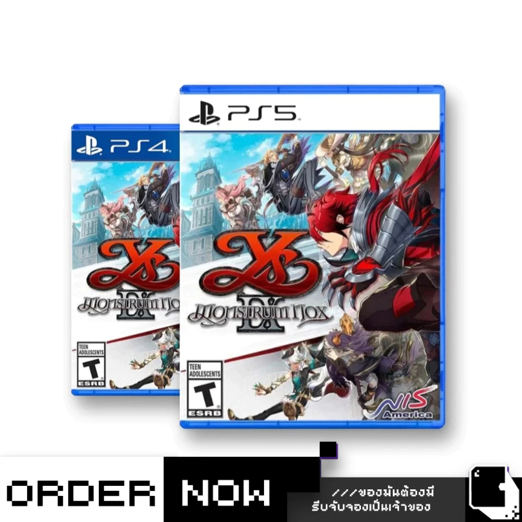 พร้อมส่ง | PlayStation™ PS4 / PS5 Ys Ix: Monstrum Nox (By ClaSsIC GaME)
