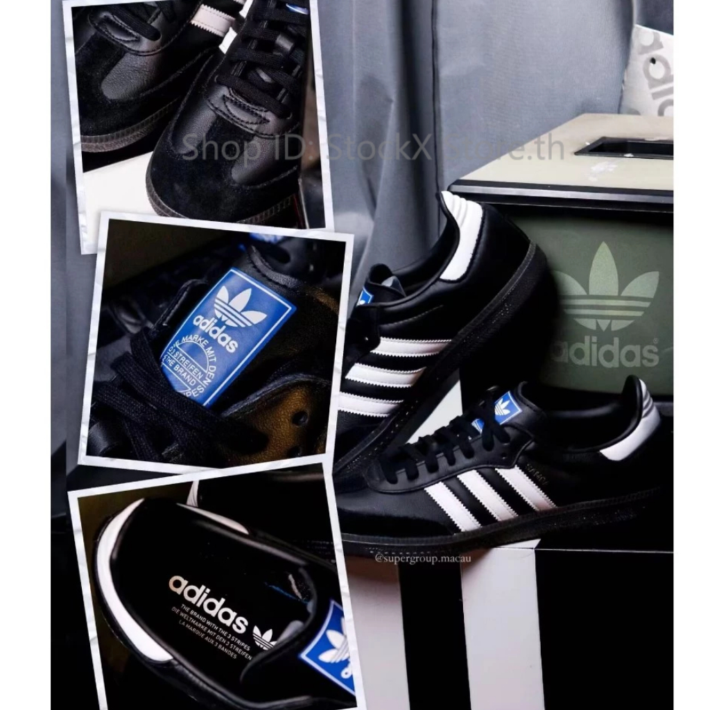 ❎สามารถตรวจสอบได้-ของแท้จากแบรนด์📌Authentic SAMBA OG Low รองเท้าลำลองผู้หญิง/ผู้ชาย🚀คืนหรือเปลี่ยนสินค้าโดนไม่มีเงื่อนไข