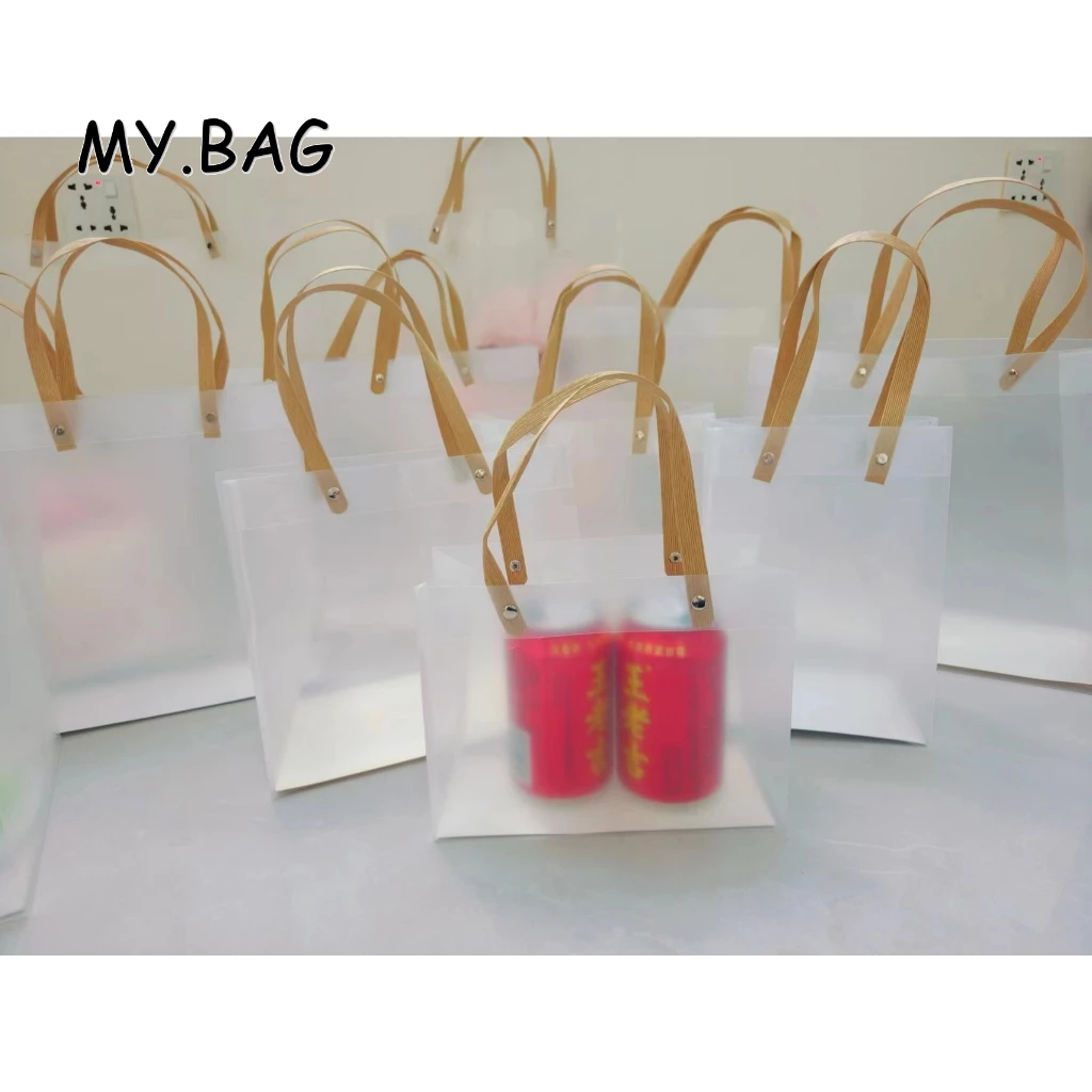 🍭BAG🍭ถุงพลาสติก PP แบบใส ถุงหนา กันน้ำ มีหลายขนาด