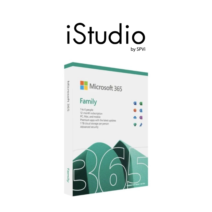 Microsoft M365 Family English APAC EM Subscr 1YR Medialess P8