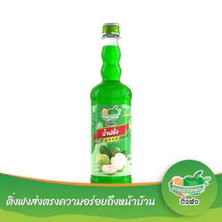 ติ่งฟง น้ำผลไม้เข้มข้น น้ำฝรั่ง ขนาด 760 ml.