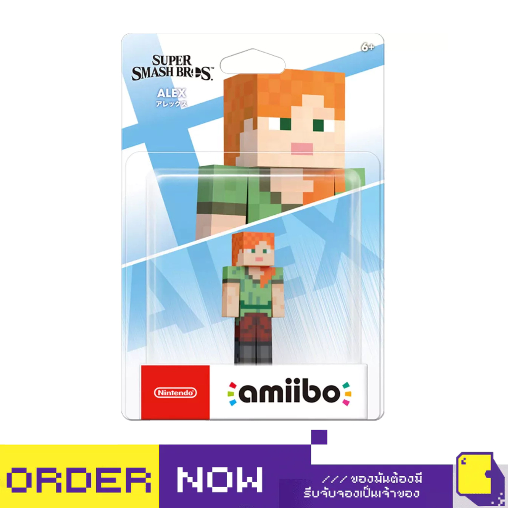[+..••] AMIIBO SUPER SMASH BROS. SERIES FIGURE (ALEX) (เกม Nintendo™ 🎮)