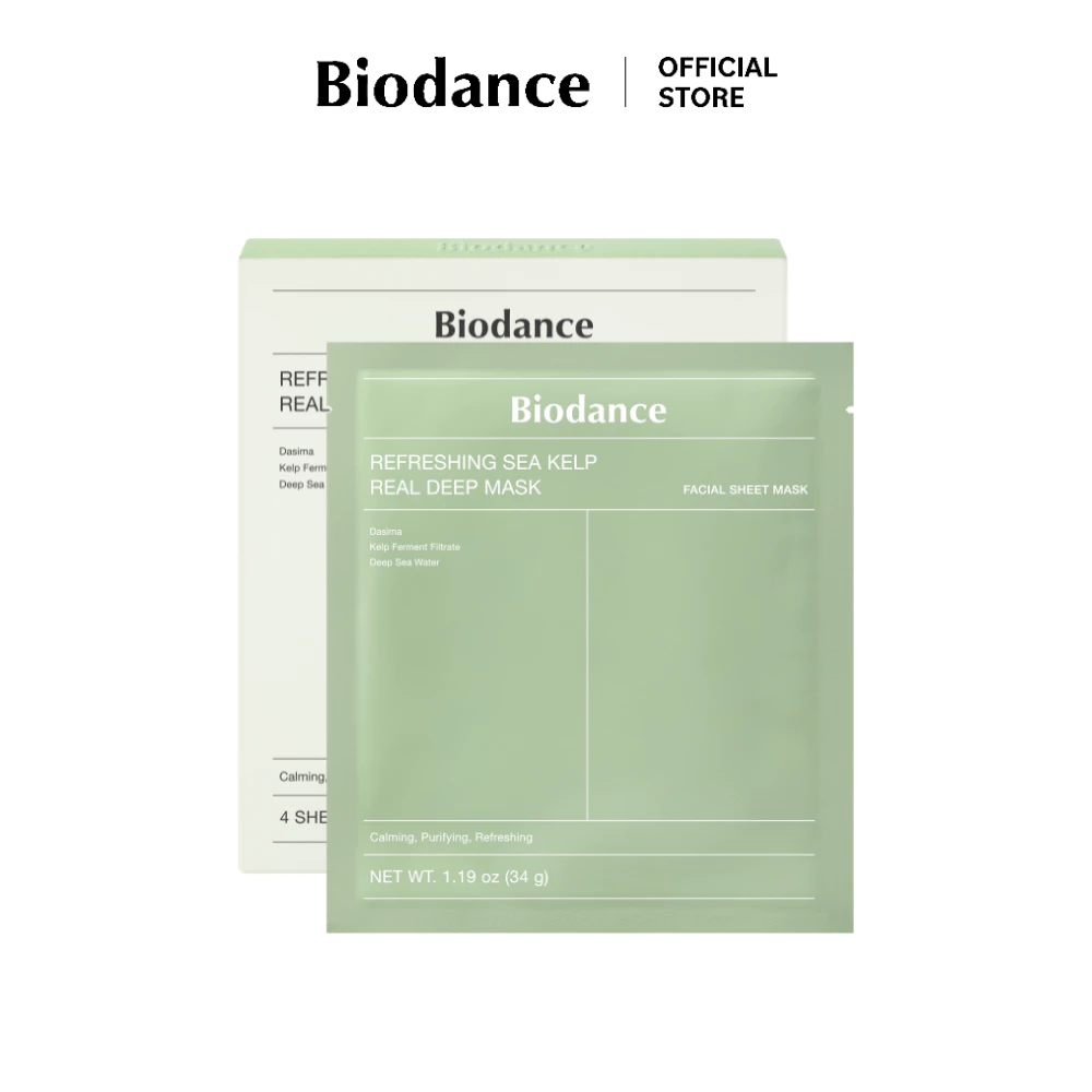 BIODANCE Refreshing Sea Kelp Real Deep Mask 34g (8ea/12ea)