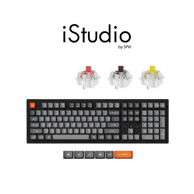 คีย์บอร์ดไร้สาย Keychron K10 Max QMK Wireless Mechanical Keyboard ขนาด 100% -TH/EN