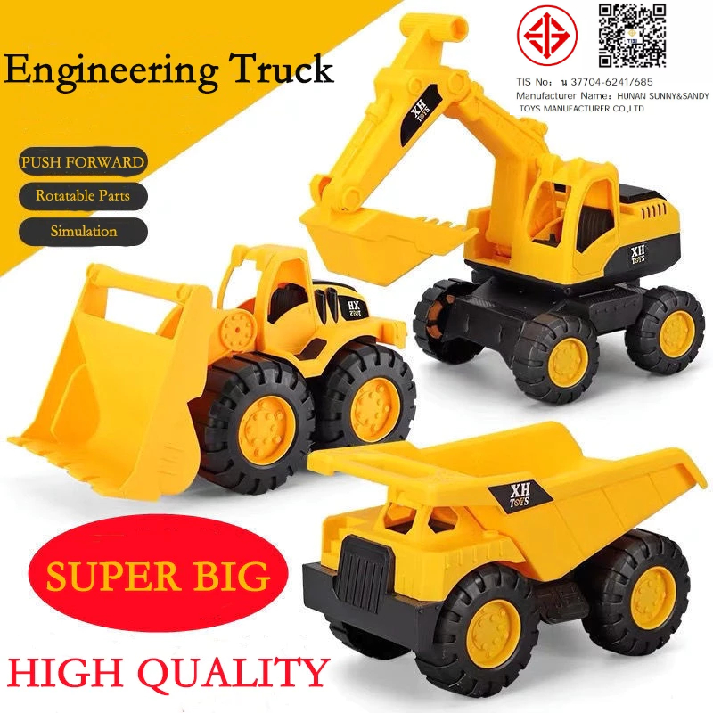 🔥 พร้อมส่ง 🔥เด็กรถบรรทุกขนาดใหญ่รถขุดรถดัมพ์รถของเล่นวิศวกรรมรถบรรทุกขนาดใหญ่ของขวัญเด็ก