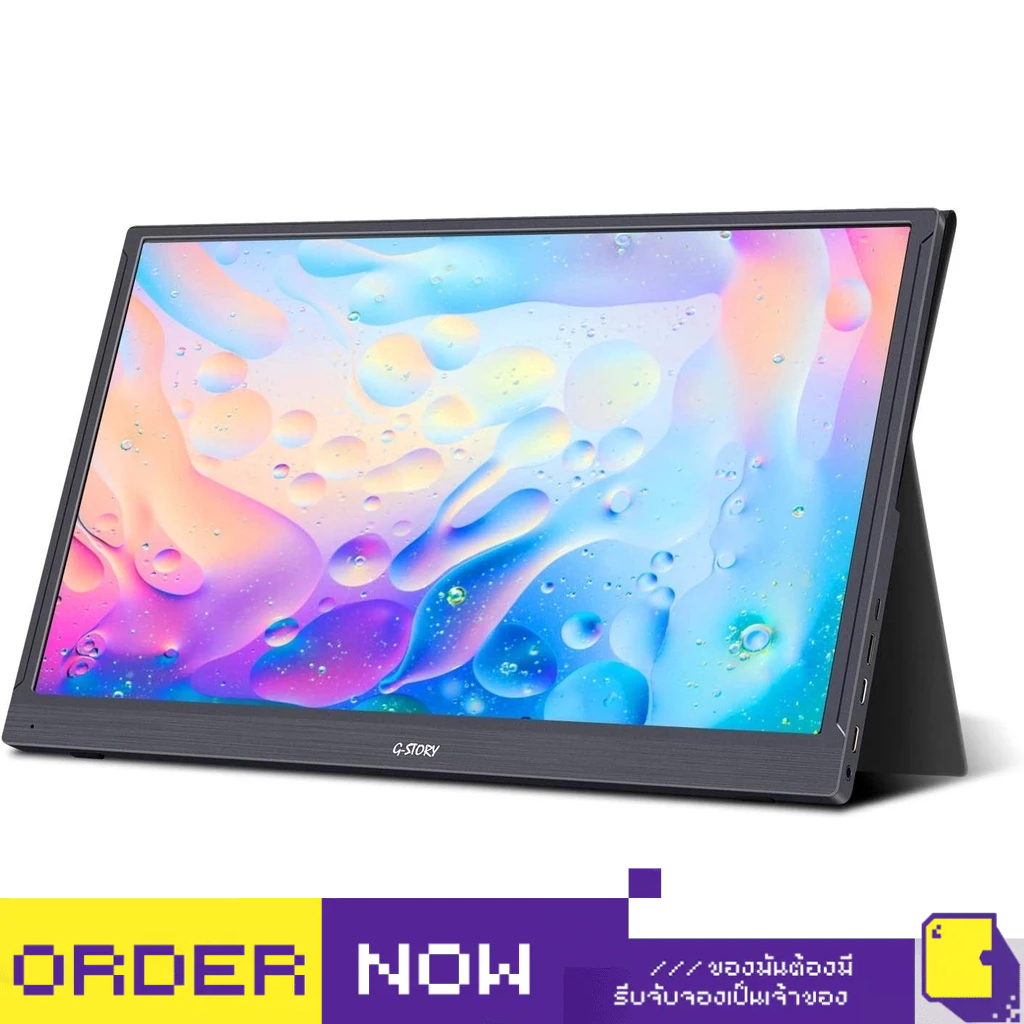 [+..••] PS5 G-STORY 15.6 INCH PORTABLE MONITOR FOR LAPTOP NS XBOX PS4 PS5 PHONE WITH SMART (เกมส์ Pl