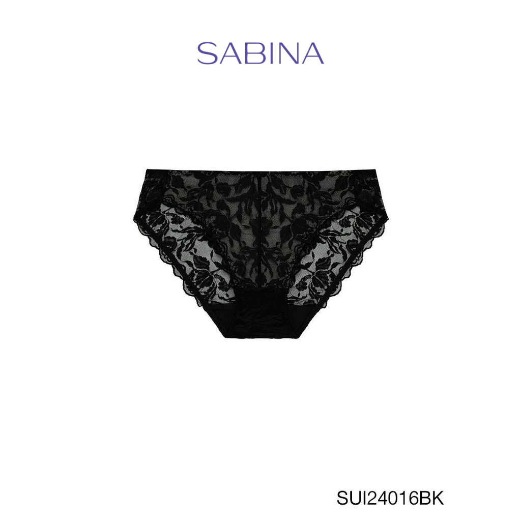 Sabina Modern V กางเกงในทรงบิกินี่ รหัส SUI24016BK - สีดำ
