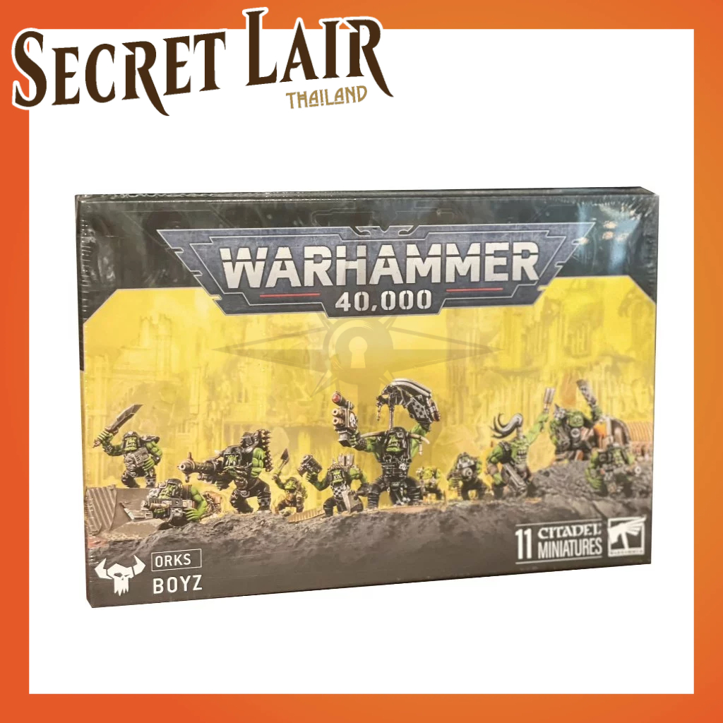 WARHAMMER 40000 : Ork Boyz [SECRETLAIR]
