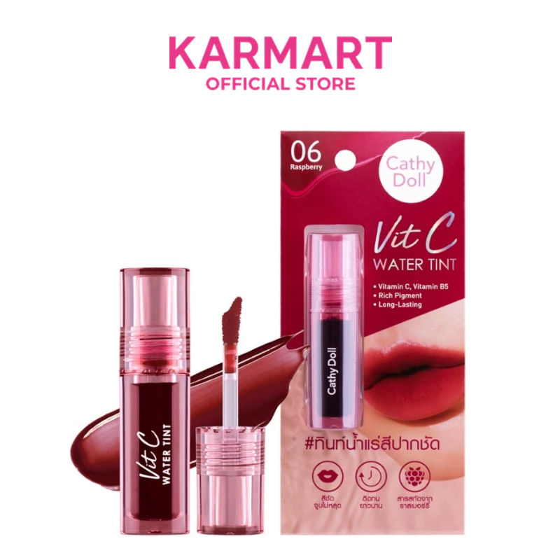 Cathy Doll วิทซีวอเตอร์ทินท์ 2.7g COVER MATTE  (เครื่องสำอาง,ลิป ,ลิปทินท์)