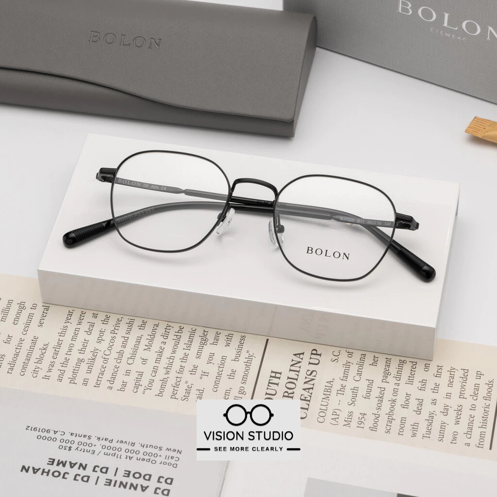 แว่นสายตา BOLON รุ่น BJ7325 B11 Matte Black