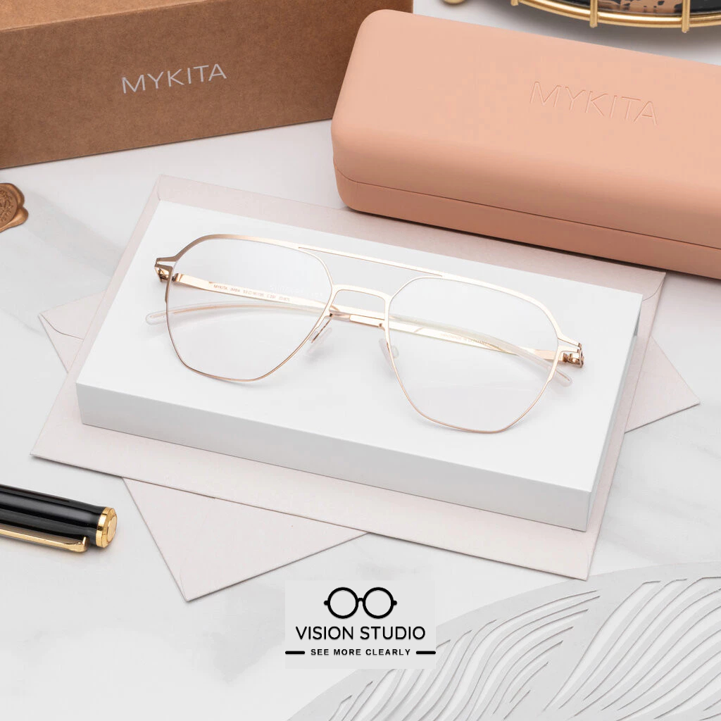 แว่นสายตา MYKITA LITE IMBA C291 Champagne Gold