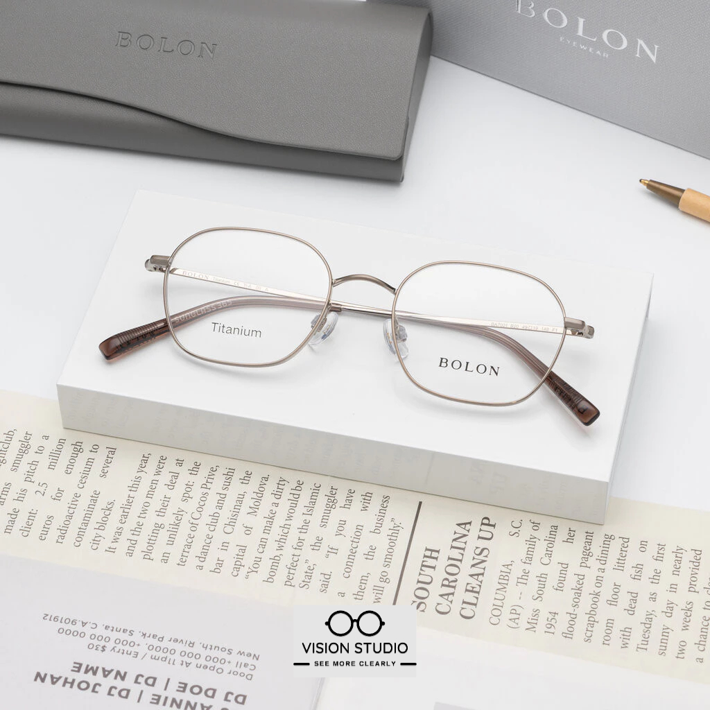 แว่นสายตา BOLON รุ่น Libson BA7001 B20 Brushed Brown