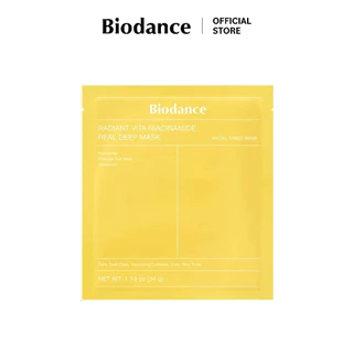 BIODANCE Radiant Vita Niacinamide Real Deep Mask (34g*1ea)