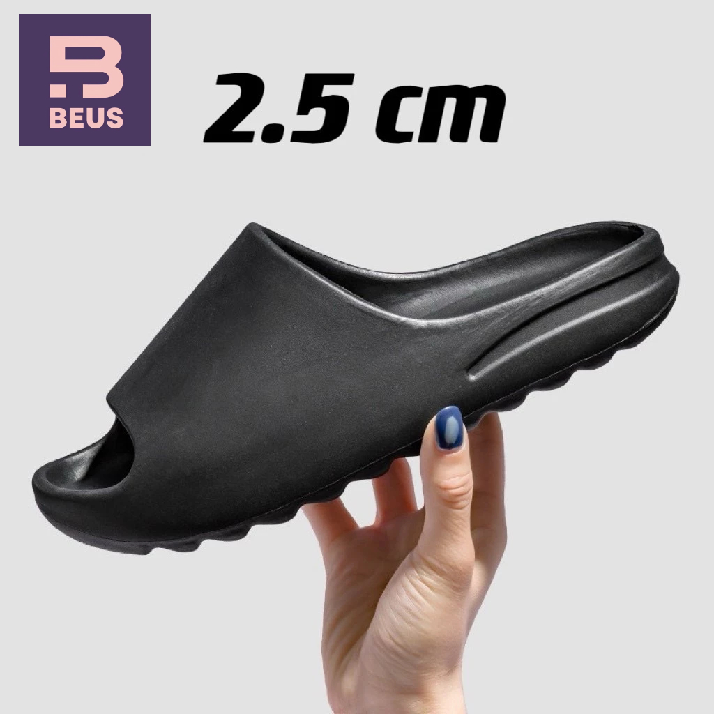Beus รองเท้าแตะพื้นหยัก รุ่นCyb4 รองเท้าแตะยอดฮิต ติดเทรน งานเกากลีเกาใจ สวมใส่สบาย นุ่ม เบาเท้า แถม
