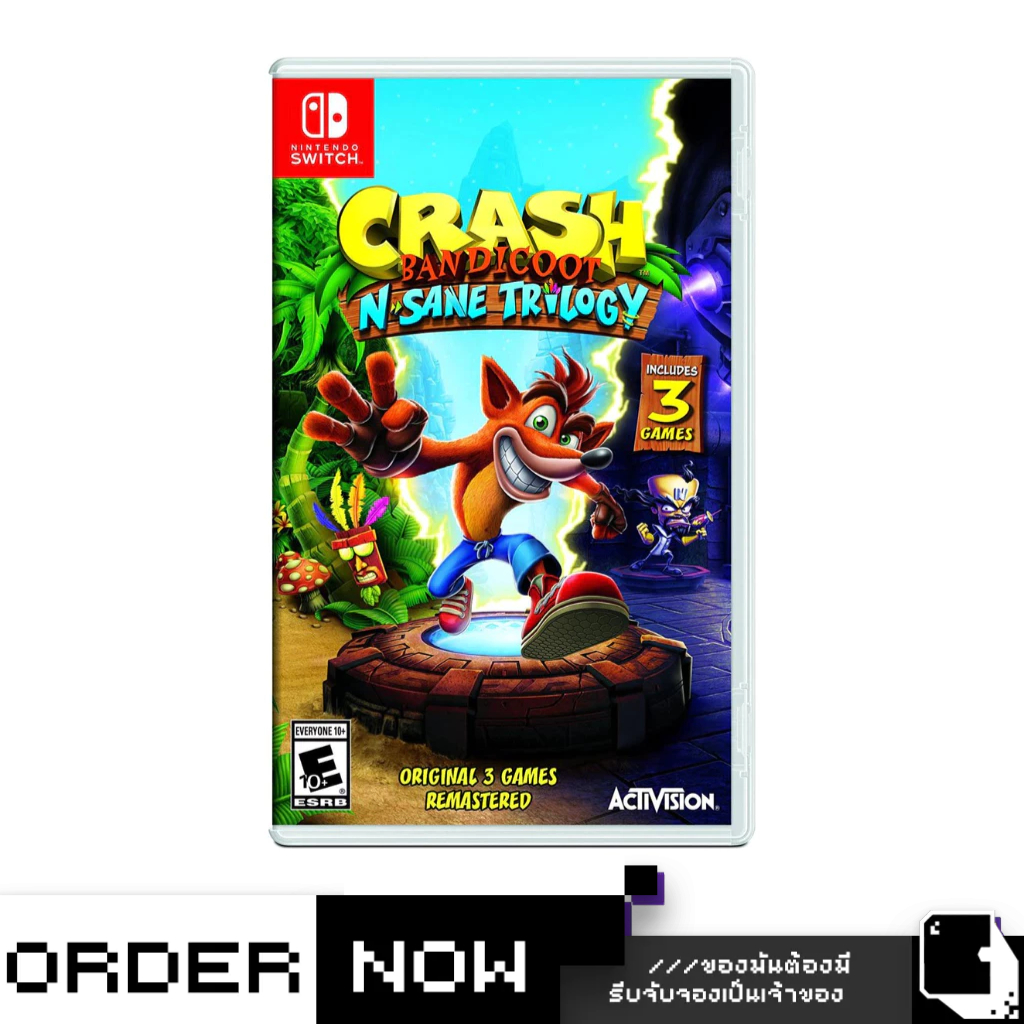 Nintendo Switch™ เกม NSW Crash Bandicoot N. Sane Trilogy (By ClaSsIC GaME)