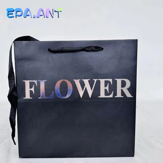 🌈EPA🌈ถุงFlower ก้นกว้าง ใส่ดอกไม้ ใส่เค้ก ใส่ตุ๊กตา เชือกหิ้วยาวมาก
