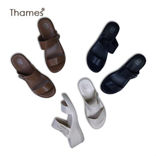Thames(เทมส์) รองเท้าแตะส้นสูงผู้หญิง Shoes-SB31247