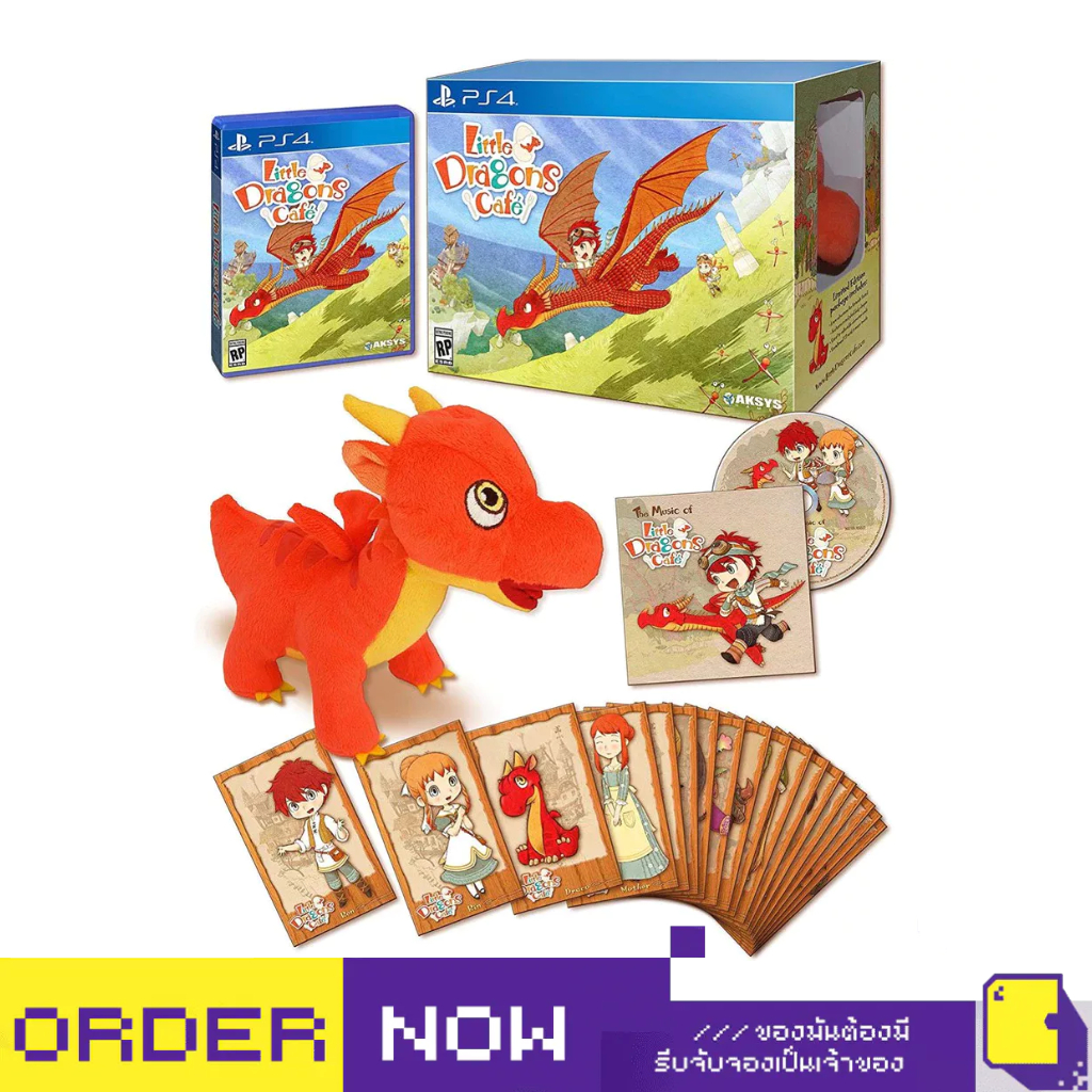 [+..••] PS4 LITTLE DRAGONS CAFE [LIMITED EDITION] (เกม PlayStation 4™🎮)