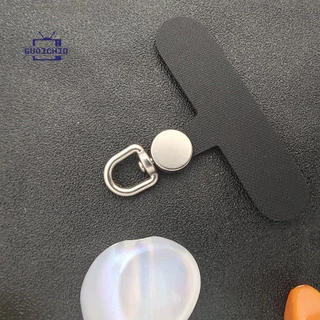 360° แพทช์เชือกคล้องโทรศัพท์มือถือเคส สายคล้องโทรศัพท์ แผ่นโลหะผสม คลิปโทรศัพท์หมุนได้ 360 องศา