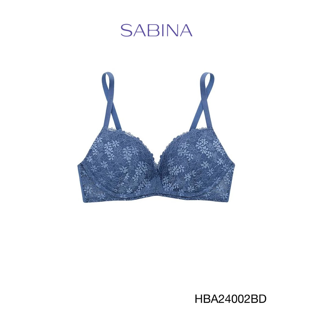 Sabina Habpy Doomm Doomm Level 4 เสื้อชั้นใน  ไร้โครง รหัส HBA24002BD - สีน้ำเงินเข้ม