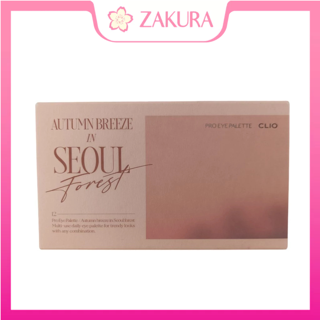CLIO Pro Eye Palette -008 Into Lace/ 012 Autumn Breeze/ 013 Picnic By The Sunset/ 014 Atelier In Han
