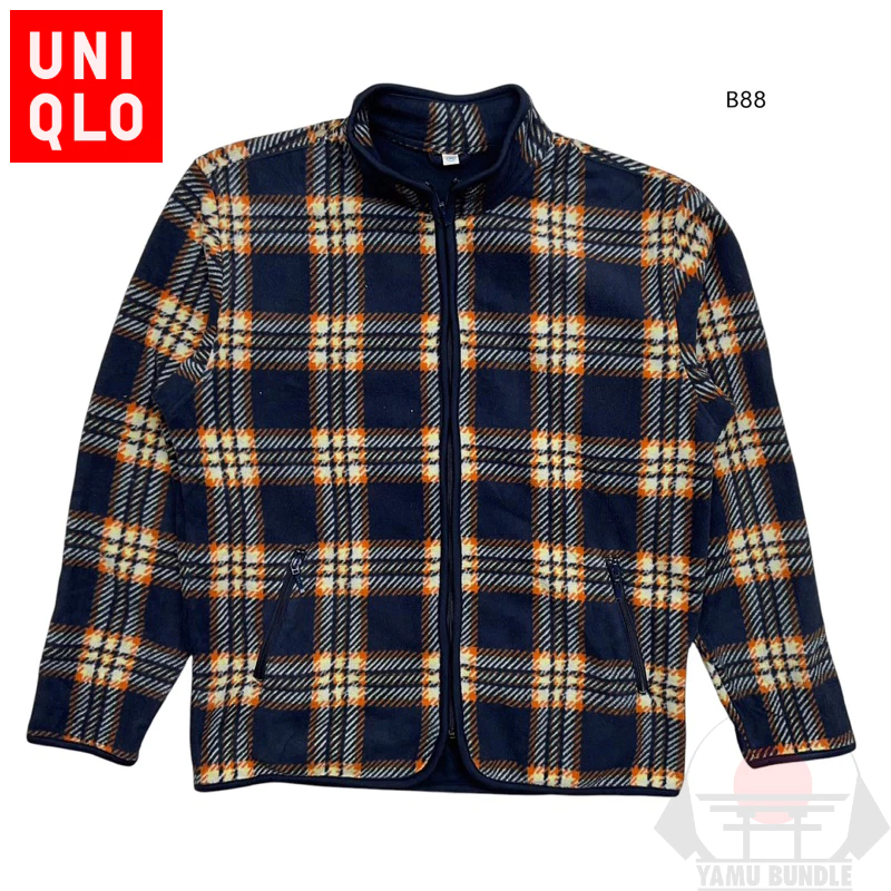 เสื้อแจ็คเก็ต UNIQLO กันหนาว ผ้าฟลีซ FLEECE Size 150 เด็กโต หรือ ผู้หญิง ใส่ได้