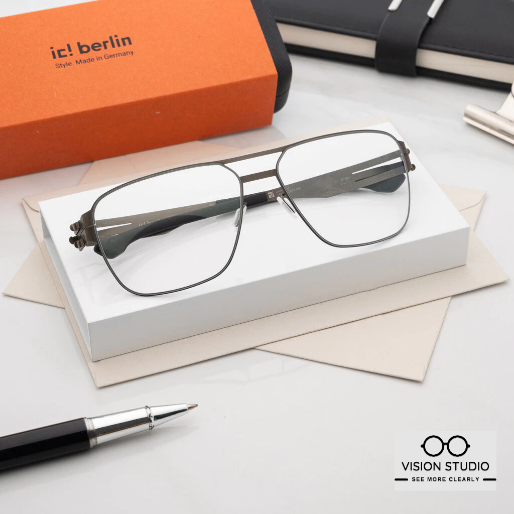 กรอบแว่น IC BERLIN Elias Graphite