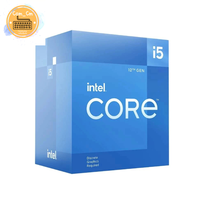 Intel® Core™ i5-12400F ประกัน 3 ปี ( สินค้ามือ1 ) ประกัน INGRAM 2/25