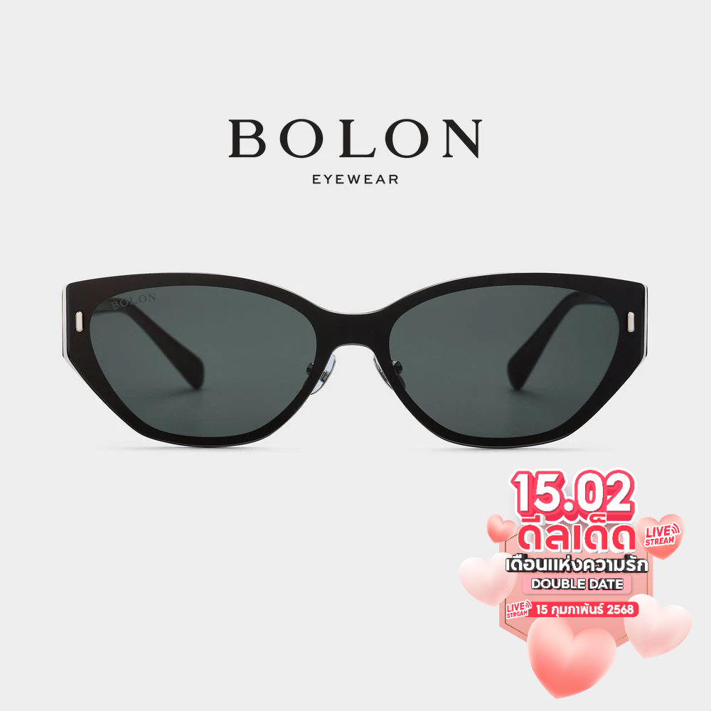 Bolon Jade BX8000 กรอบแว่นแบรนด์เนม โบลอน แว่นกันแดด แว่นแฟชั่น ทรงวินเทจ ออโต้เปลี่ยนสี เลนส์โพลาไรซ์ ป้องกันยูวี UV400