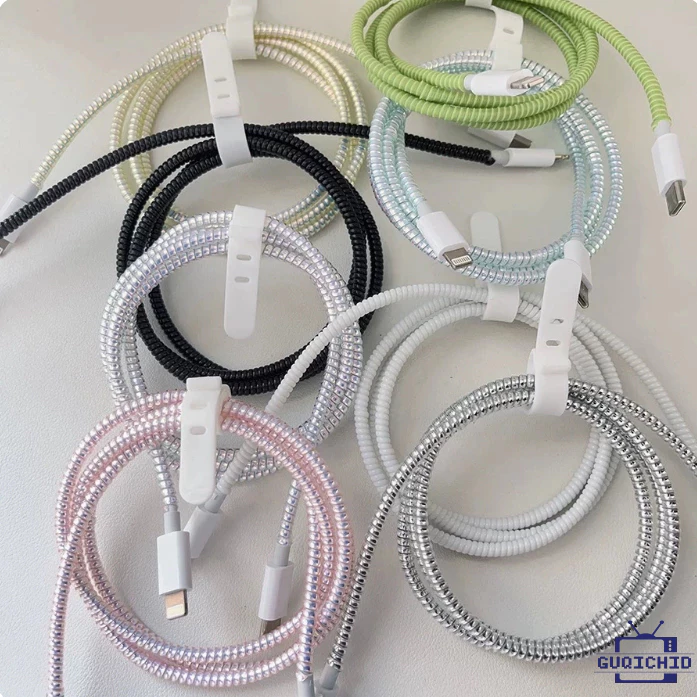 ปลอกหุ้มสายชาร์จ 3-in-1 ยาว 1.4m กันพันและกันขาด thumbnail 4