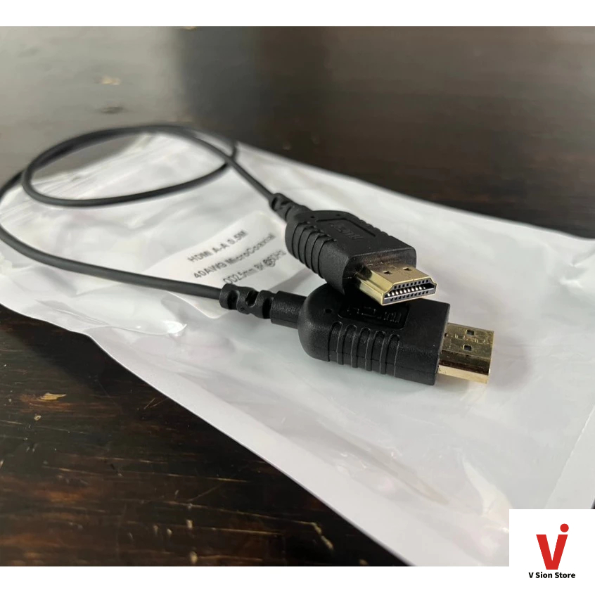 HDMI2.1 A to A Super Soft Slim 8K@60Hz Cable สายอ่อน
