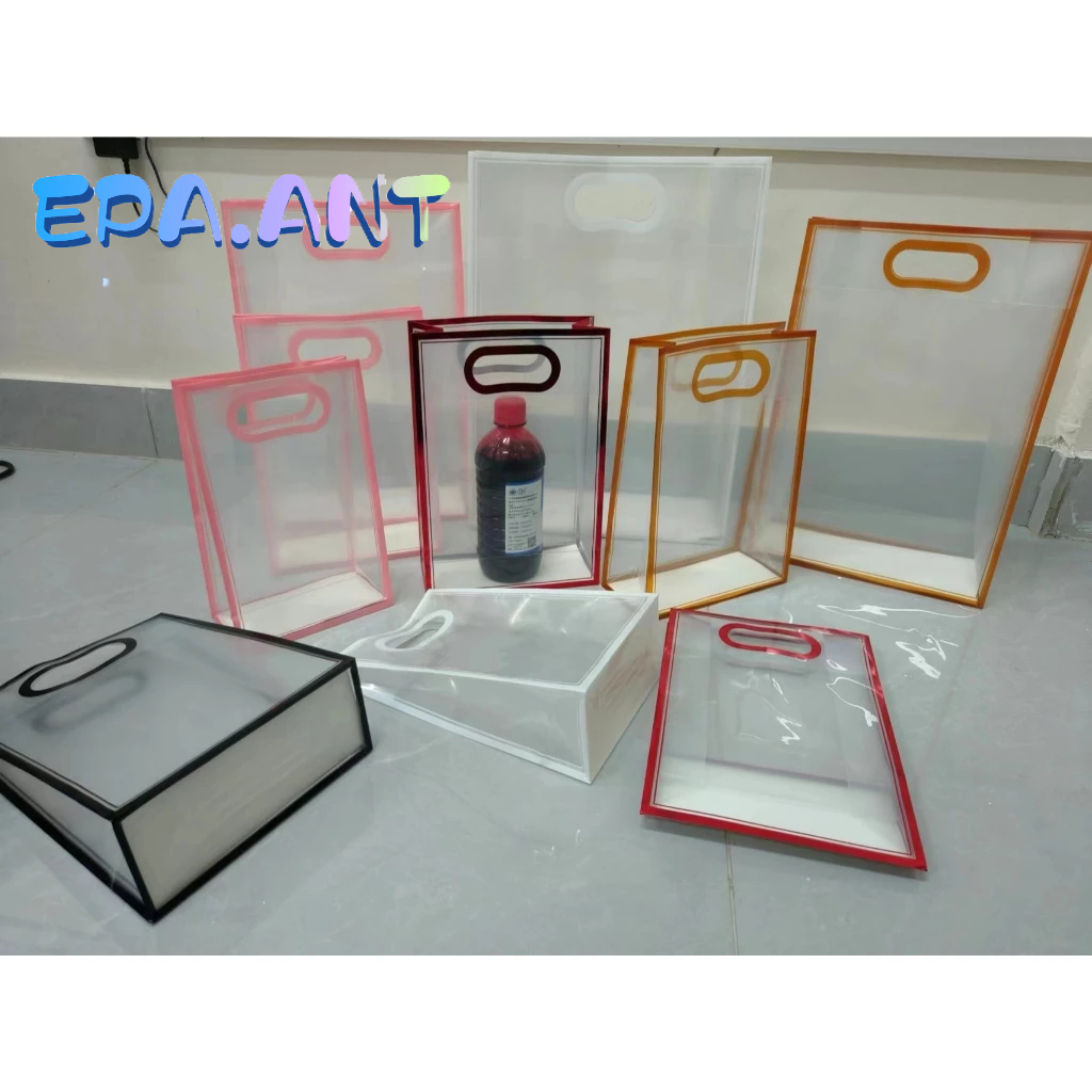 🚩EPA🚩ถุงPVC ถุงพลาสติกใส กระเป๋าหิ้วอเนกประสงค์