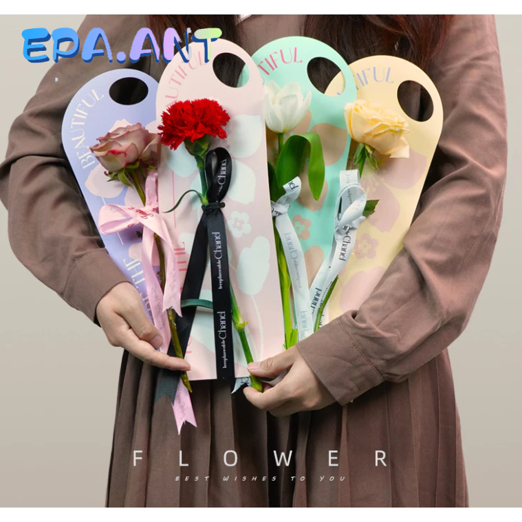 🚩EPA🚩ที่ใส่ดอกไม้ จัดดอกไม้ ติดดอกไม้ ใส่ดอกไม้ เป็นการ์ดGOODLUCK