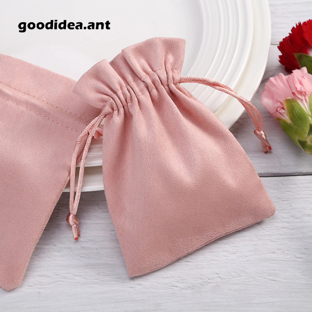 GIDA✏️ ถุงผ้าหูรูด ถุงกำมะหยี่ แบบนุ่ม  กระเป๋าผ้าใส่ของ ขวัญ เครื่องประดับ ถุงผ้า - รูปที่ 6