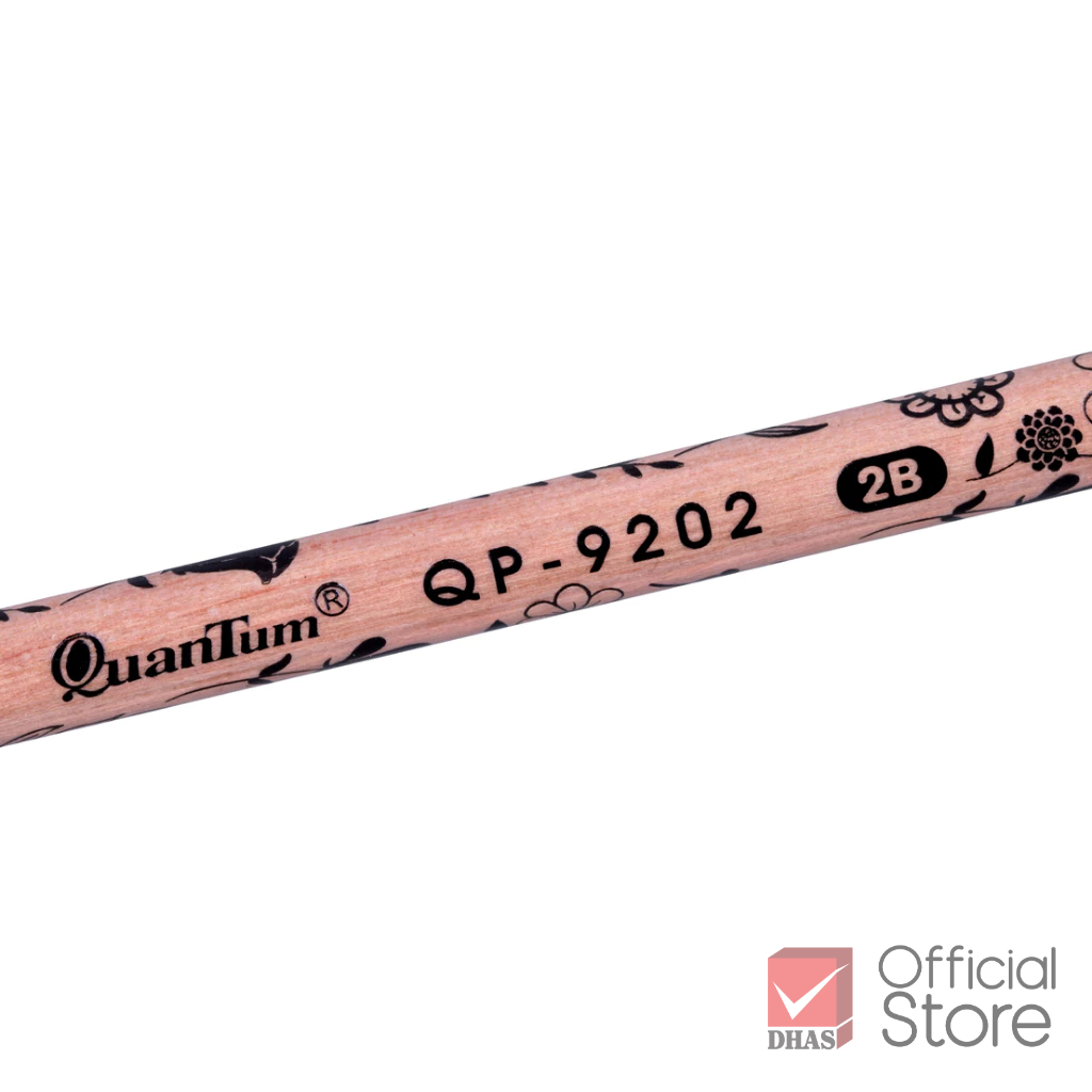 Quantum ดินสอ ดินสอดำ 2B No.QP9202 จำนวน 36 แท่ง/กระบอก — صورة 6