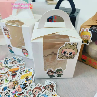 🍰BY🍰กล่องเค้ก น่ารัก สำหรับใส่คัพเค้ก 1PCS