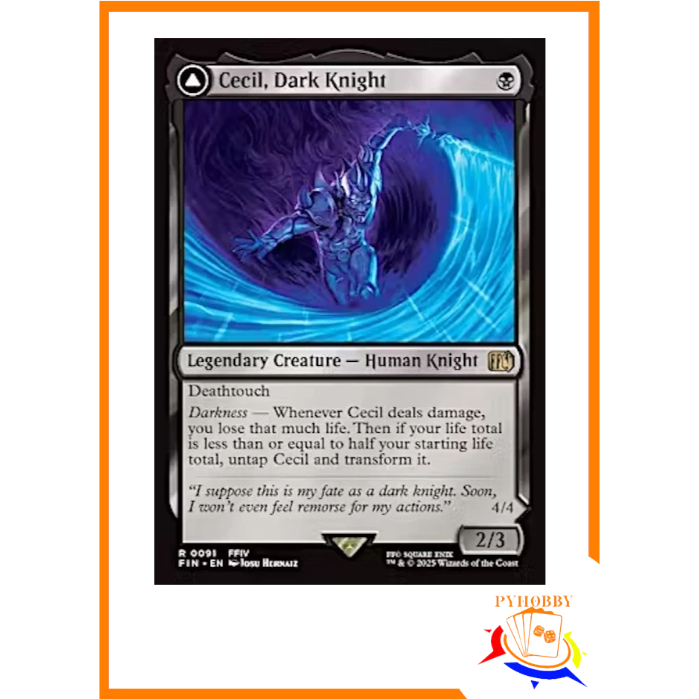 [MTG] Final Fantasy: Cecil, Dark Knight (Two Face)