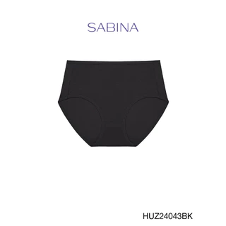 Sabina Habpy Panty กางเกงในทรงเอวสูงปานกลาง รหัส HUZ24043BK - สีดำ