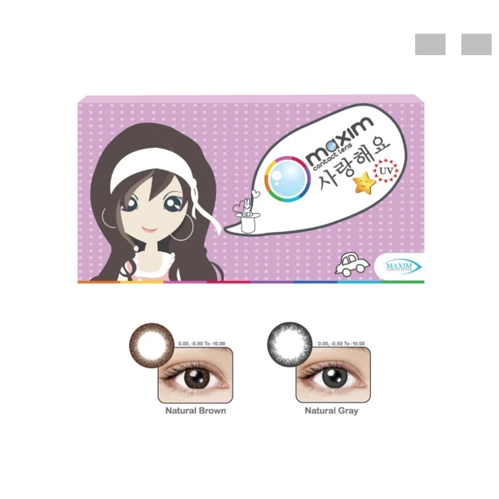 Maxim contact lens รุ่น Blink (กล่องม่วง) รายเดือน