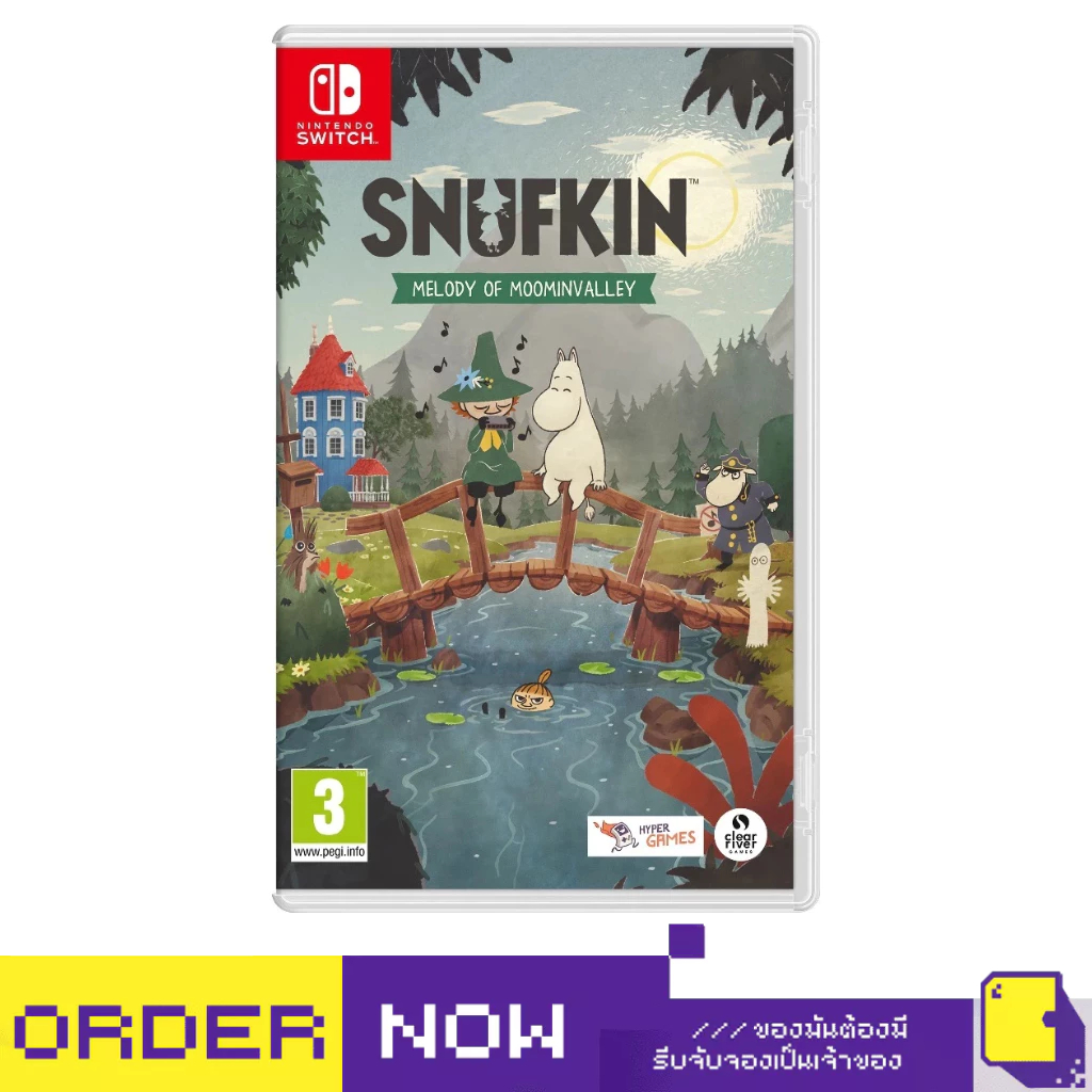 [+..••] พร้อมส่ง | NSW SNUFKIN: MELODY OF MOOMINVALLEY (เกม Nintendo Switch™ 🎮)