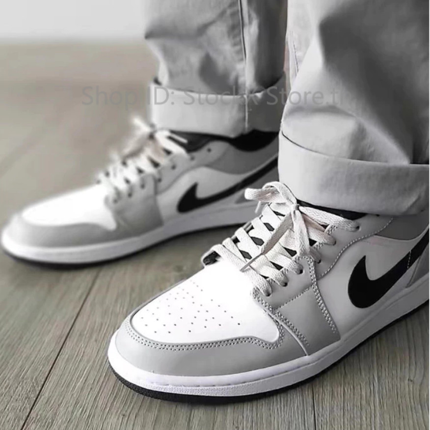 💥💥💥ของแท้จากแบรนด์💯รองเท้าผ้าใบของแท้ ไนกี้จอแดนJORDAN 1 LOW👟สามารถตรวจสอบได้ หากไม่พึงพอใจสามารถคืนสินค้าได้