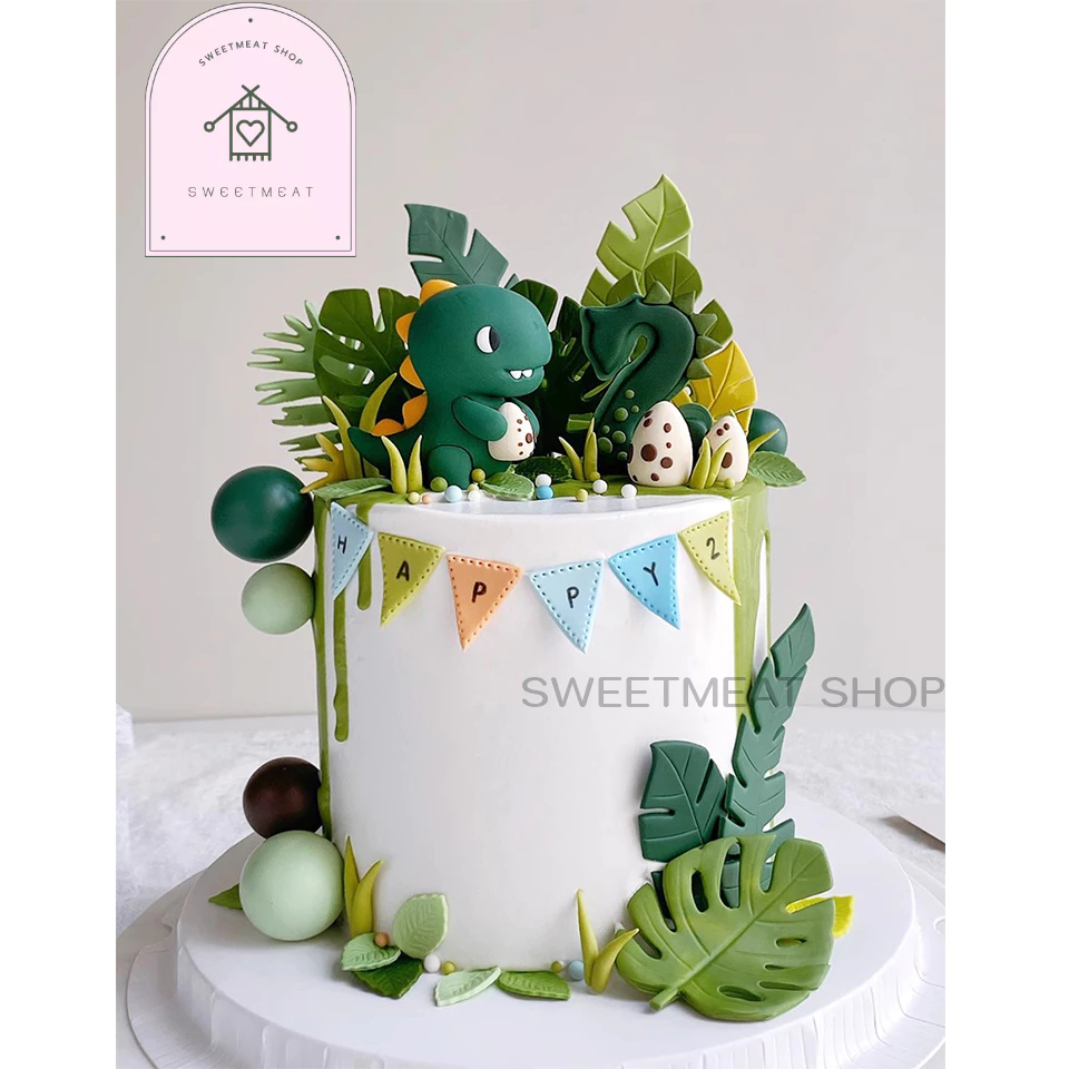 โมเดลไดโนเสาร์ ตุ๊กตา แต่งเค้ก