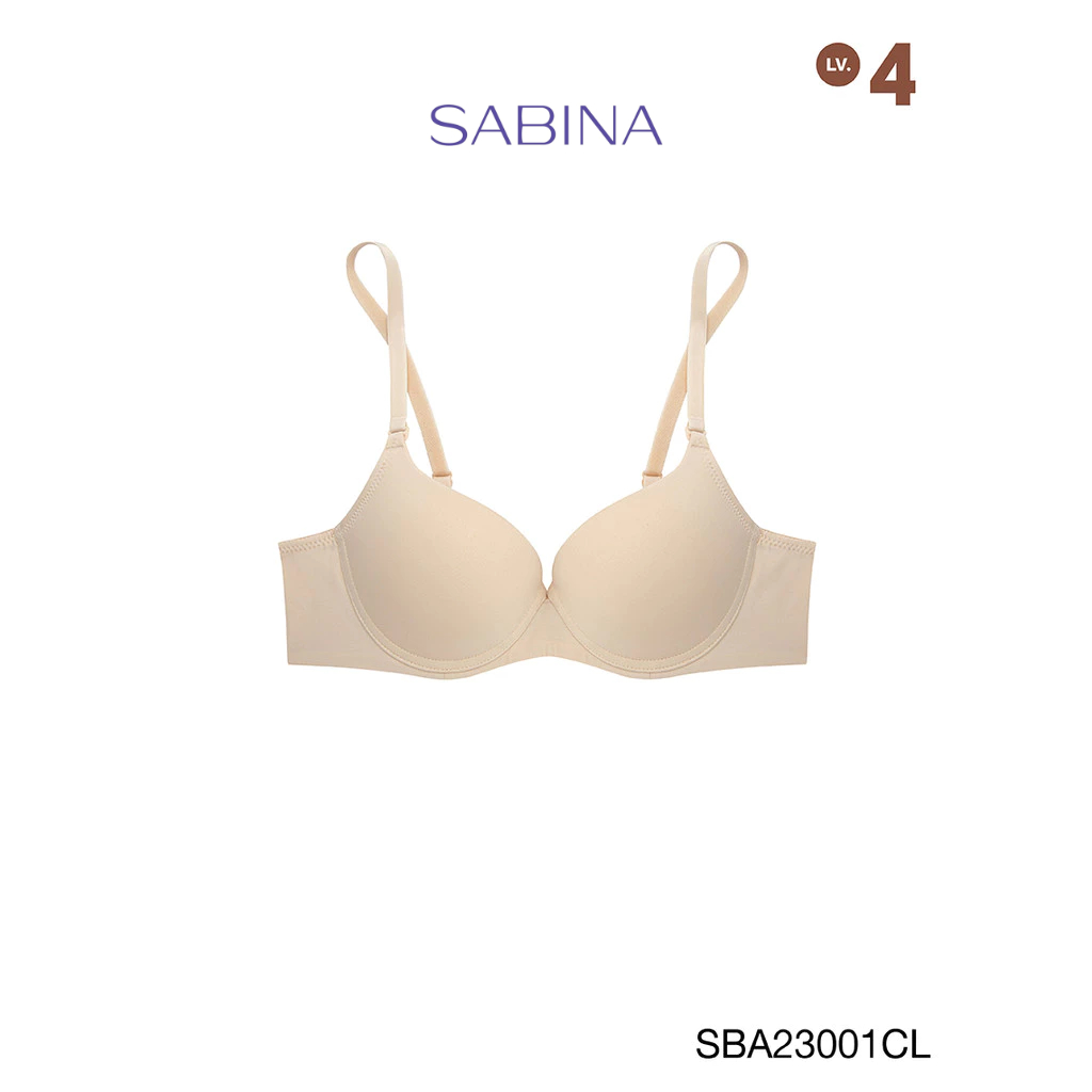 Sabina เสื้อชั้นใน มีโครง รุ่น Doomm Doomm รหัส SBA23001CL สีเนื้ออ่อน