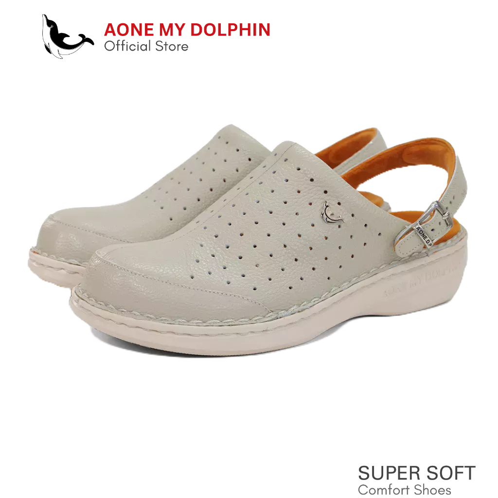 [ลิขสิทธิ์แท้] Aone My Dolphin  ET56 รุ่นใหม่ พื้นExtra รองเท้าเพื่อสุขภาพแบบสวมช่วยบรรเทาภาวะรองช้ำ