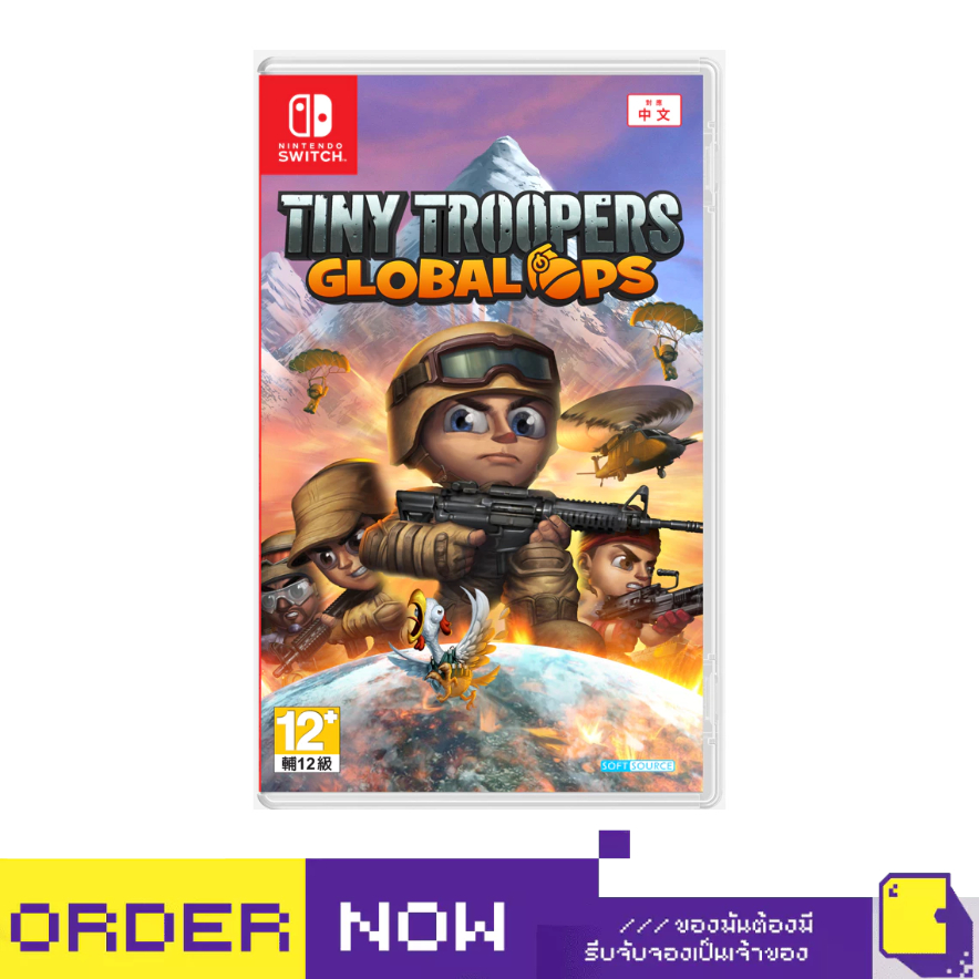 [+..••] พร้อมส่ง | NSW TINY TROOPERS: GLOBAL OPS (เกม Nintendo Switch™ 🎮)