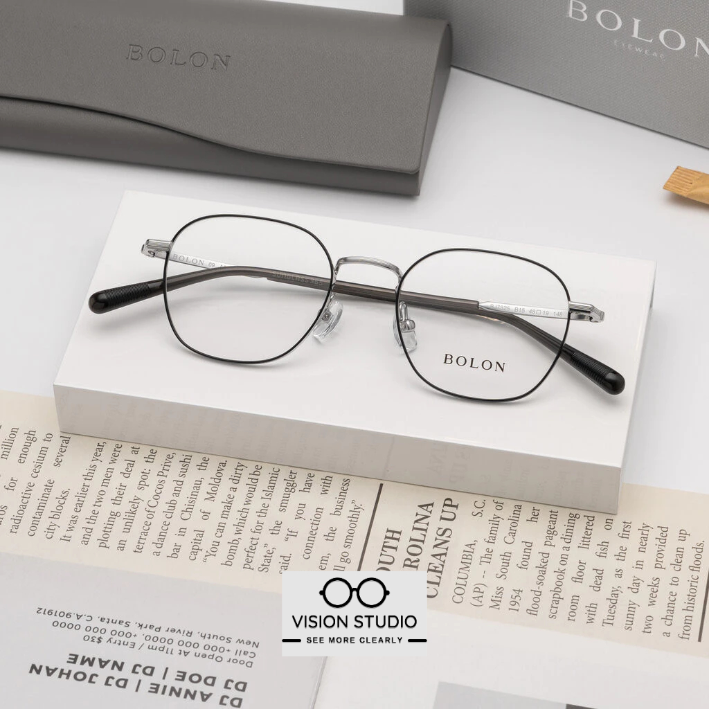 แว่นสายตา BOLON รุ่น BJ7325 B15 Silver / Gross Black