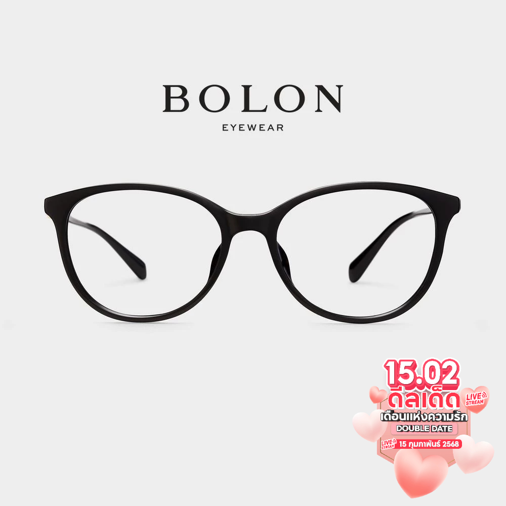 Bolon Shimbashi BJ5126 กรอบแว่นแบรนด์เนม โบลอน แว่นสายตา แว่นกรองแสงออโต้ กรองแสงสีฟ้า สายตาสั้น ยาว แฟชั่น
