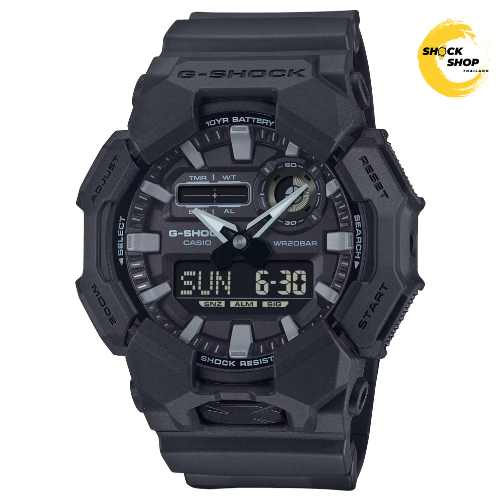 CASIO G-SHOCK นาฬิกาข้อมือผู้ชาย รุ่น GA-010 / GA-010GB / GA-010GGB ซีรีส์ GA-010 จีช็อค