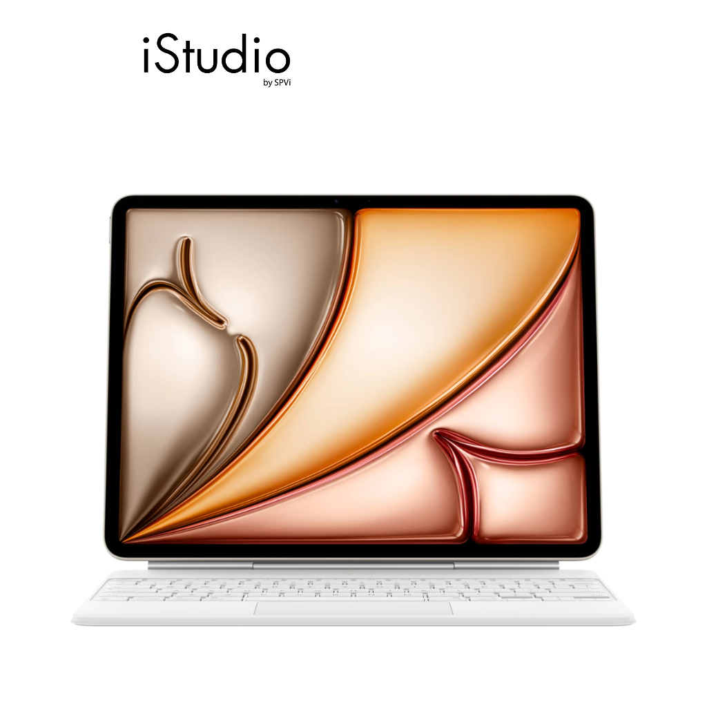 Apple Magic Keyboard for iPad Air 13-inch (M3) Keyboard - Thai - White I iStudio by SPVi